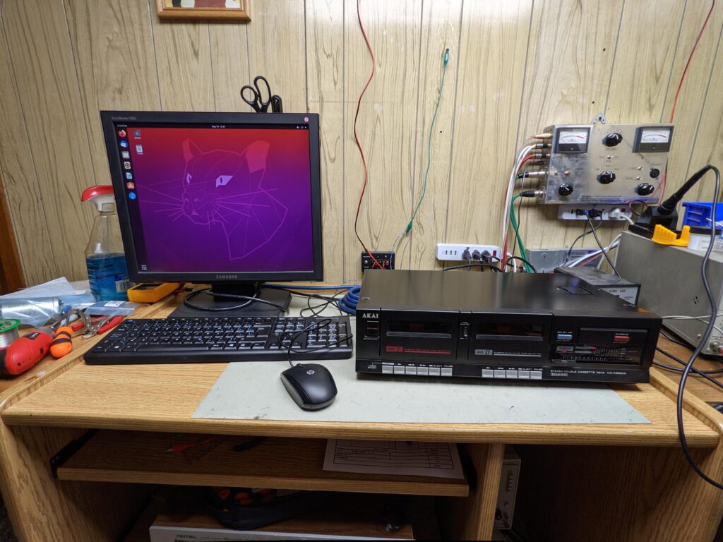 Didn't have a case so I just used a cassette deck lol