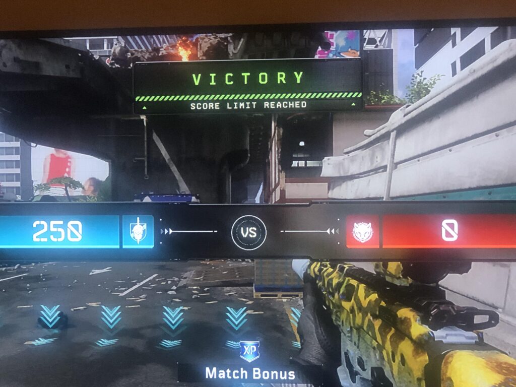 Finally won a match like this