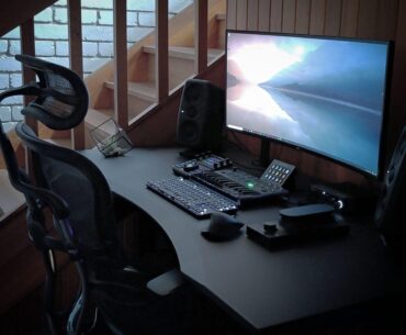 Stealth black set up…