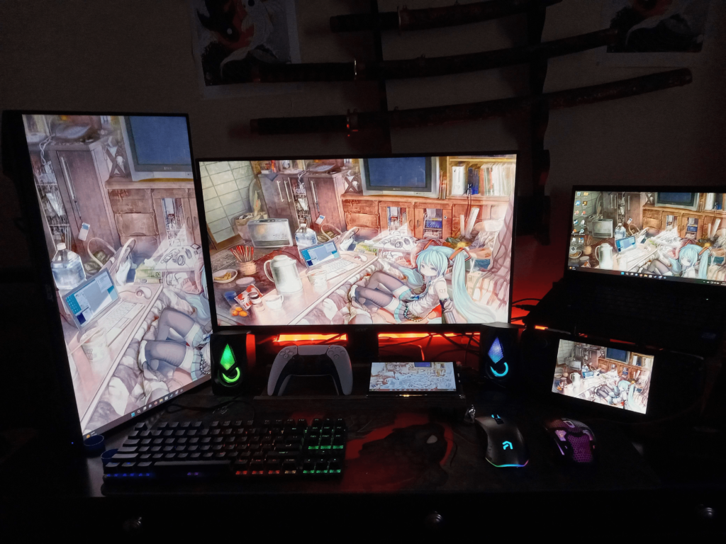Updated Steamdeck setup duel PC mode my new setup is a a .12th gen i5 processor vaio windows 11 laptop (work/travel) .custom ryzen apu 64 gb steamdeck (main Pc) .atrix mechincal keyboard .atrix gaming mouse .atrix gaming hesdset .atrix usb headset stand .steamdeck dock .a usb hub .acer 27in moniter Updated Steamdeck setup duel PC mode my new setup is a a .12th gen i5 processor vaio windows 11 laptop (work/travel) .custom ryzen apu 64 gb steamdeck (main Pc) .atrix mechincal keyboard .atrix gaming mouse .atrix gaming hesdset .atrix usb headset stand .steamdeck dock .a usb hub .acer 27in moniter