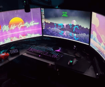 I posted my room here last night. But here's a look at just my station.