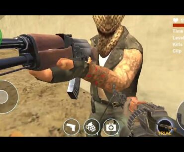 Counter Terrorist Attack Gun Strike: Shooting Games - Android Gameplay level 2.22 #viral #video