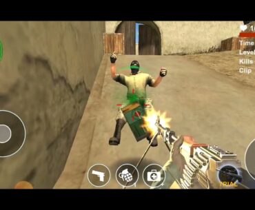 Counter Terrorist Attack Gun Strike: Shooting Games - Android Gameplay level 2.28 #viral #video