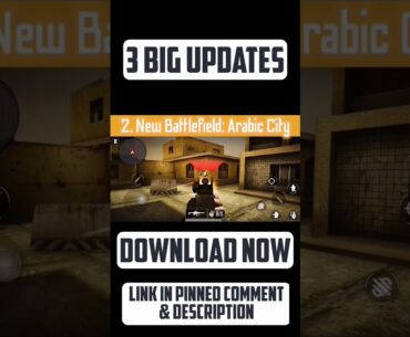 3 BIG UPDATES | Gun Strike 3D: Shooting Games | #shorts #short #shortvideo #shortsfeed #fpsgames