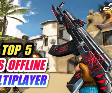 Top 5 Fps OFFLINE Multiplayer Games Android | Best Fps Offline