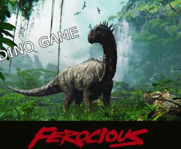 FEROCIOUS - FPS DINO GAME - New Official Gameplay Trailer 4K - PC Games Show 2023