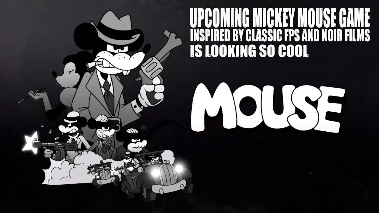 Mouse | This Upcoming Retro Style FPS Mickey Mouse Game Is Looking So Fun To Play Mouse | This Upcoming Retro Style FPS Mickey Mouse Game Is Looking So Fun To Play
