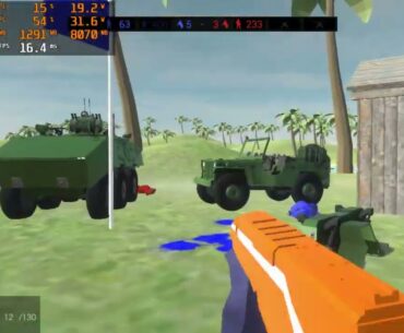 Nerf War Battle (Nerf First Person Shooter)