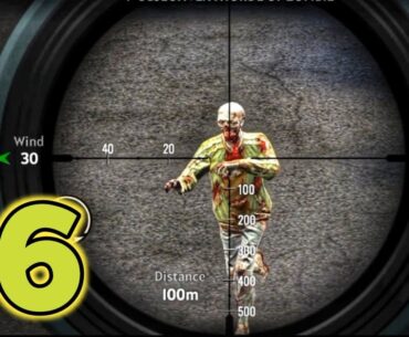 Sniper Zombie 3D Gameplay with Android phone | Zombie shooting games | Region-3 | part-36