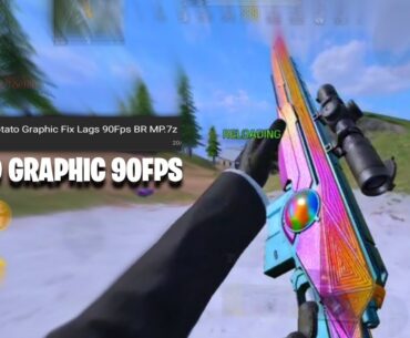 CONFIG POTATO GRAPHIC 90FPS IN COD MOBILE | FIX FPS DROPS BR/MP | CODM CONFIG 2023