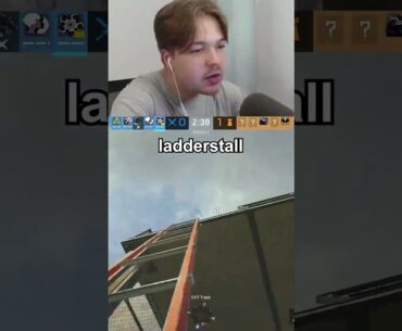 WORLDS FIRST LADDERSTALL TRICKSHOT IN RAINBOW SIX SIEGE