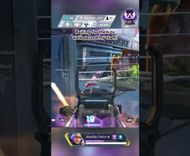 Baited this team! #apexlegendsclips #apexlegends #apex #viral #fpsgames #gaming #ranked #apexclips