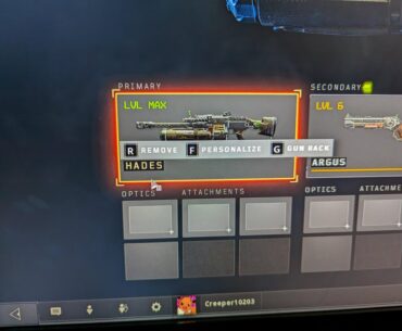 Hades camo tracking bug?