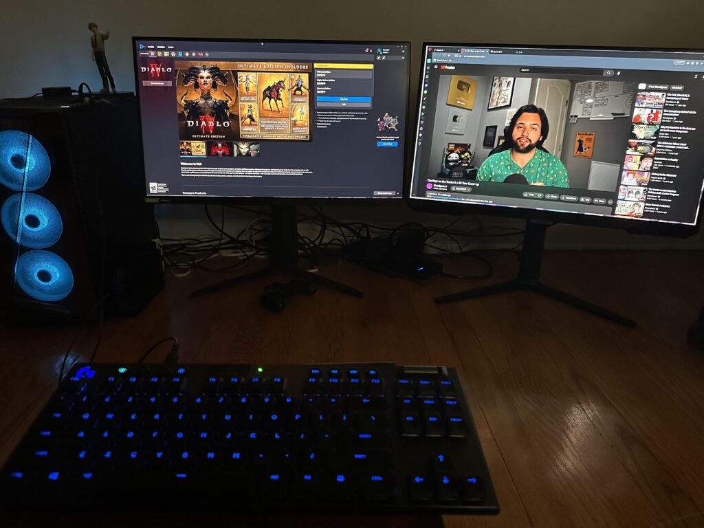 When your desk breaks but Diablo IV came out
