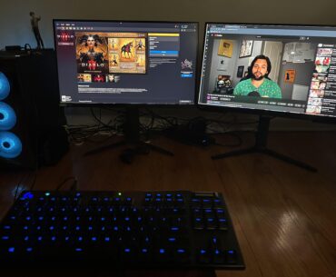 When your desk breaks but Diablo IV came out