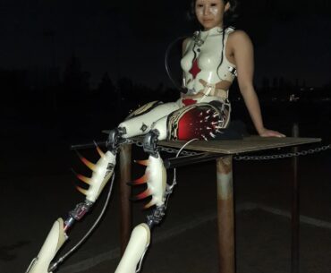 mantis legs prosthetics (insta: @brood___x)