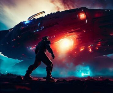 I've generated some images in a cyberpunk style, hoping you'll like them as I'm not a pro, so please bear with me. I'm looking for artist names because I love this style!