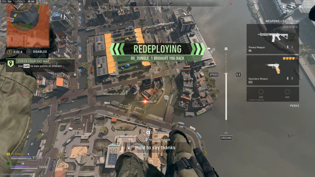 Scuba Diving & Redeploy Flares Endgame