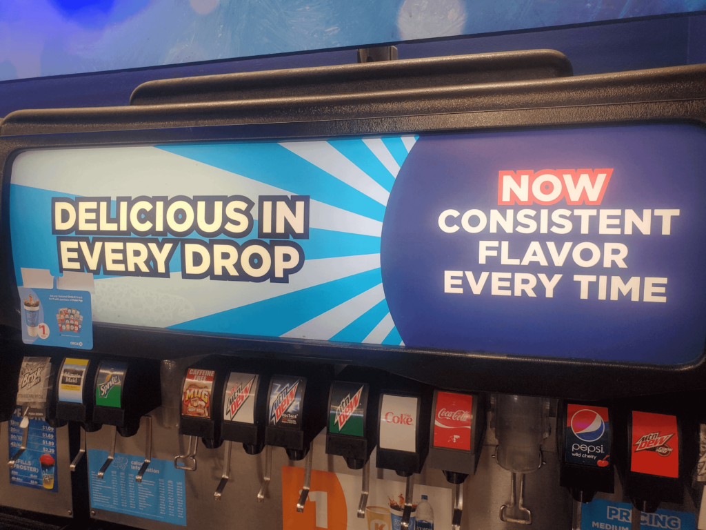 Advertising what should be an expected function as if it's a new feature. IRL Cyberpunk is sad.