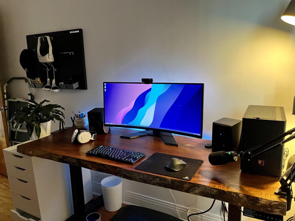 My Game Dev & Gaming Setup. Any suggestions to improve?