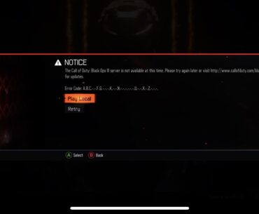 B03 not working for xbox