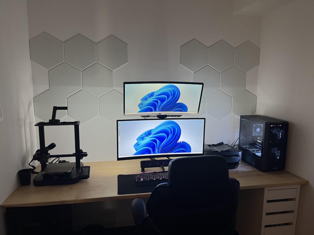 Basement Office and New Desktop