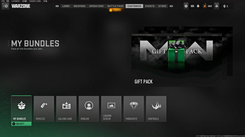 Dont forget to customize your Infil Cargo Plane!
