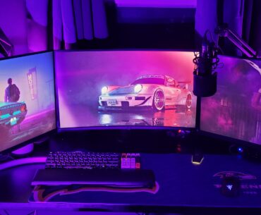 My rig, 3 monitors.