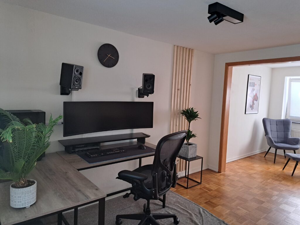 My coding station.