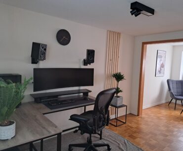 My coding station.