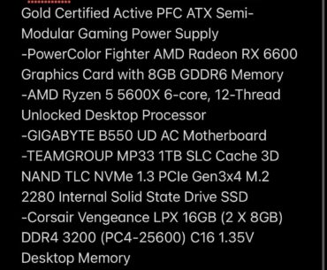 Is this build good enough to run BO3?