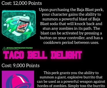 Just some joke custom perks