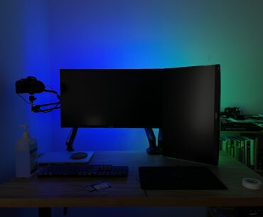 My first setup ever (work & games)