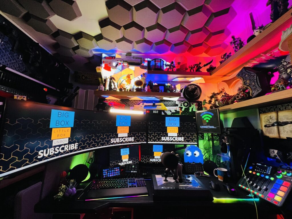 My work/gaming space