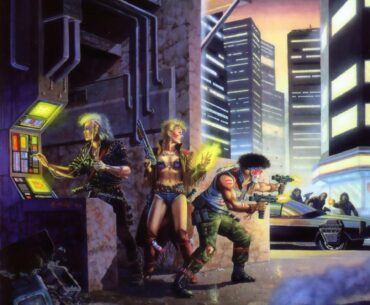Shadowrun 2nd edition cover by Larry Elmor
