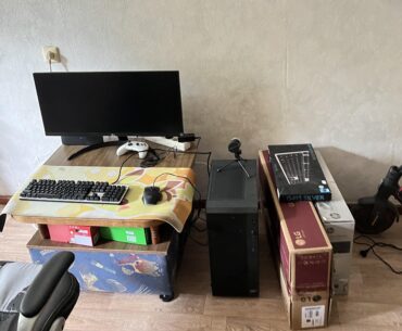 Gaming setup complete