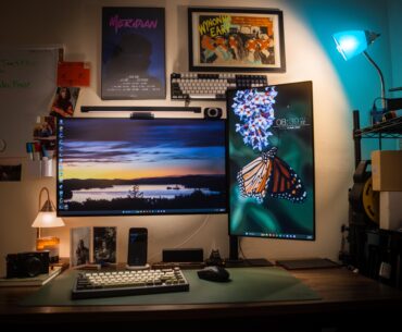 I love warm lights and cool tones