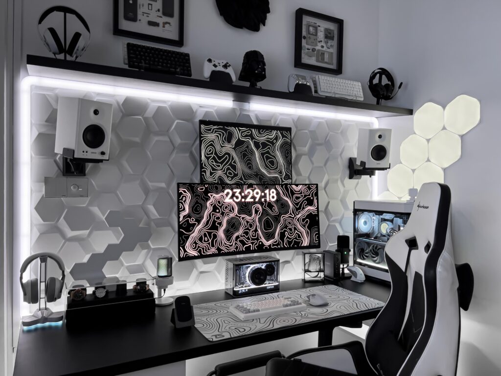 Updated* Gaming setup (Monochrome)