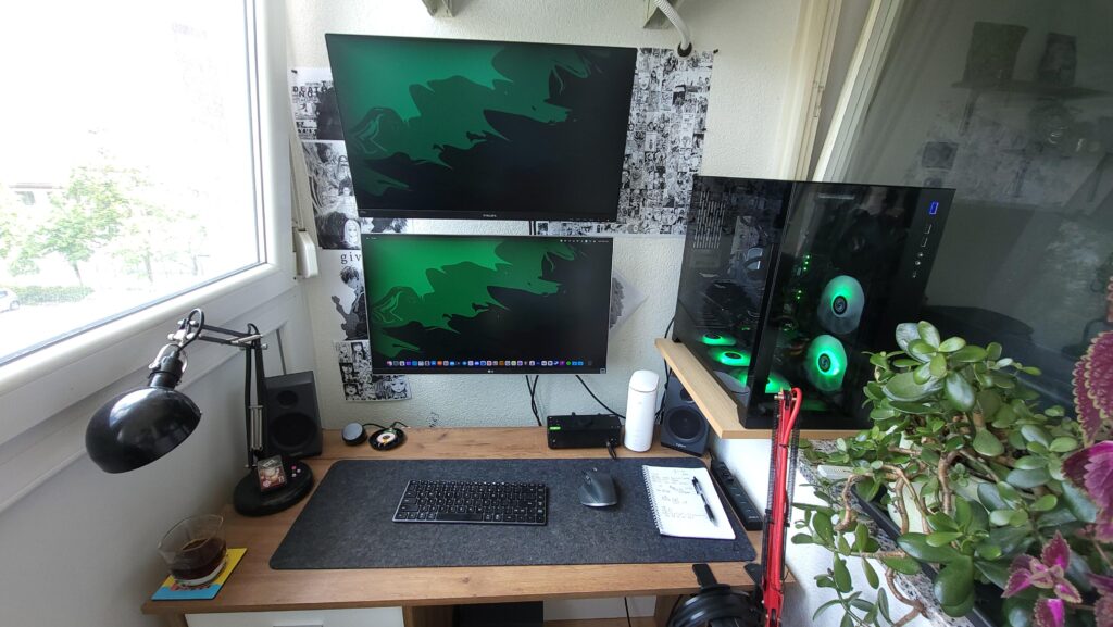 Upgraded setup