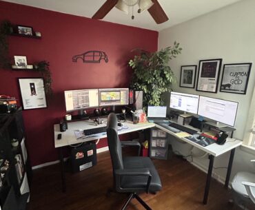 Work/gaming set up
