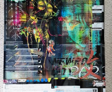 GITS PS Game OST inserts lenticular card and foldout poster