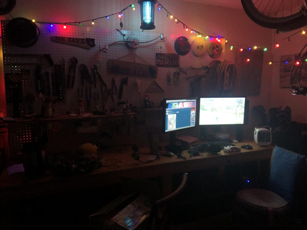 Blue collar set up