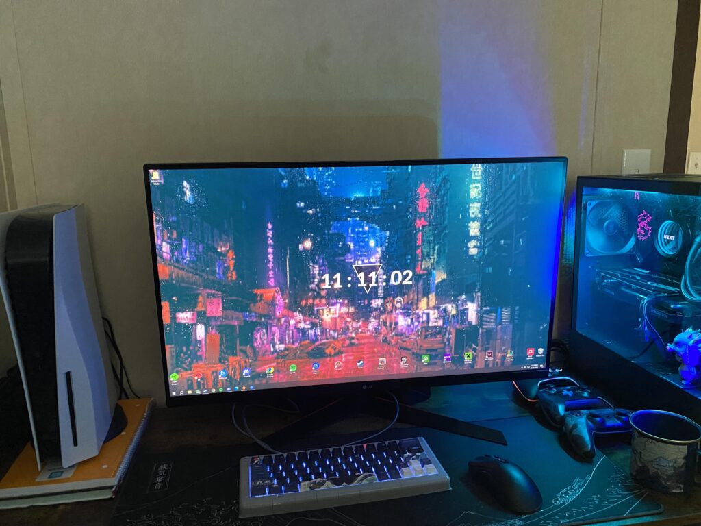Had to downgrade after breaking up and moving out. Still my corner of happiness.