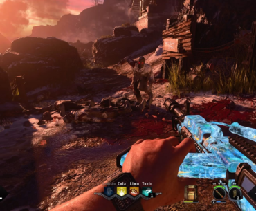 Found this perma-slowed zombie, probably a bug
