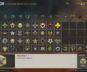After 2 years and a half i finally made myself with all of the prestige icons!