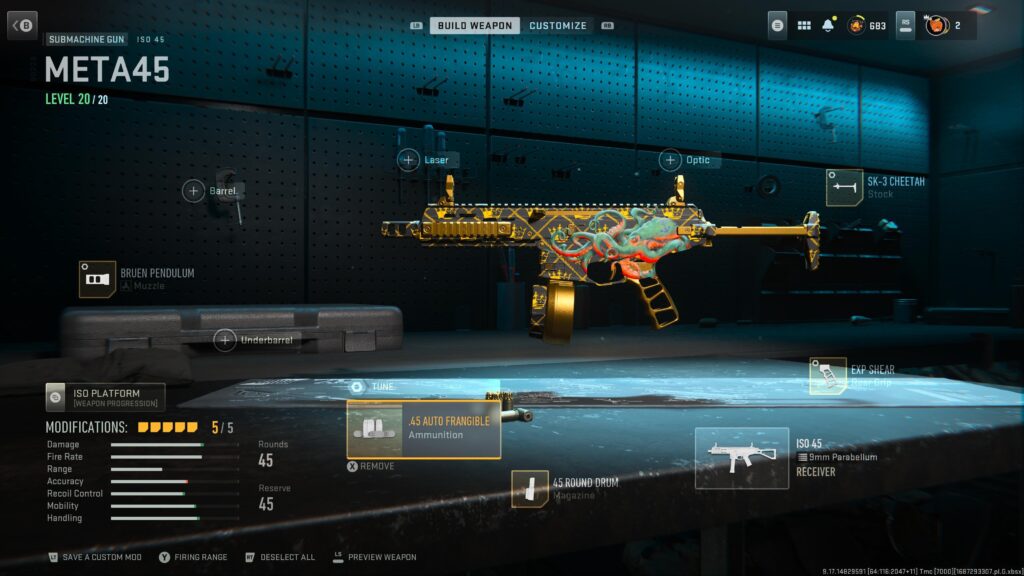 If You Need the Meta ISO 45 Build Click Here