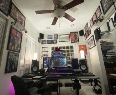 My chaotic creative space