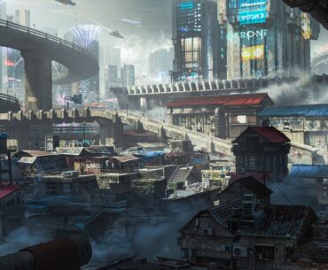 Cyberpunk Slum by 锦