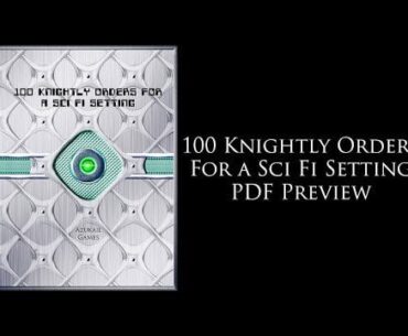 Preview of "100 Knightly Orders For a Sci Fi Setting"