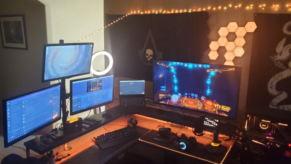 Part time streaming setup